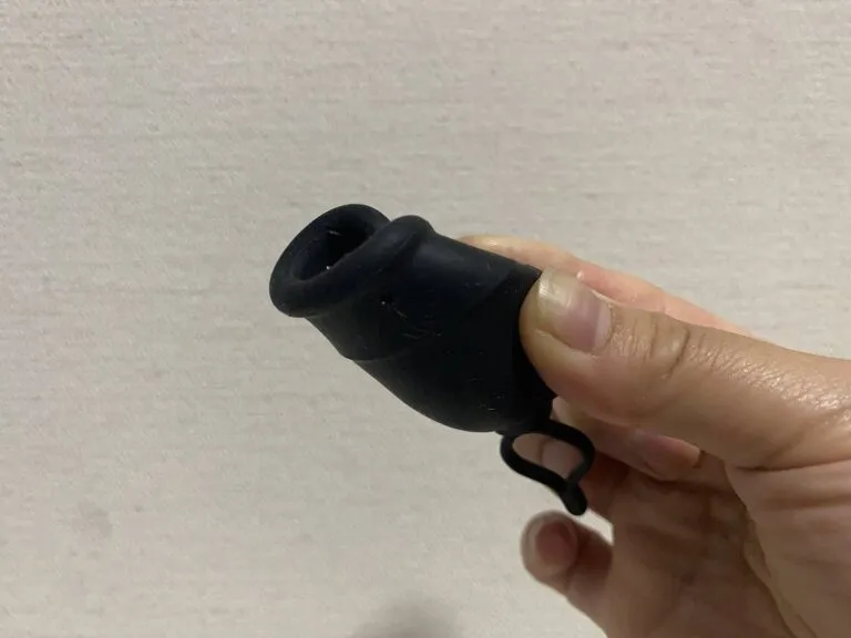 月経カップ　入れ方2