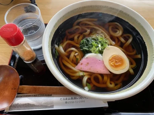 西伊豆スカイライン 地図 ルート7 だるま山高山レストハウス お昼ごはん