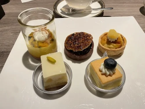 宿泊記 伊豆マリオットホテル修善寺 ブログ レストランでの夕食 ブュッフェ デザート