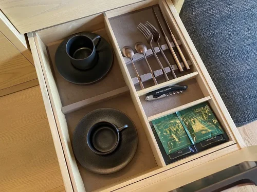 宿泊記 ザリッツカールトン日光 部屋 紅茶&コーヒー
