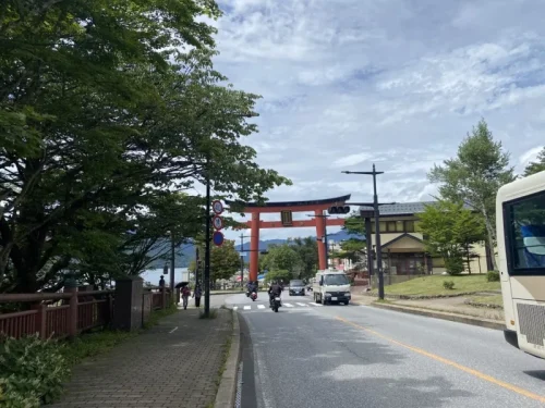 いろは坂 ロードバイク 中禅寺湖