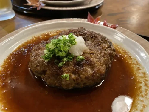 日本料理 さか本 阿蘇牛ハンバーグ グルメ