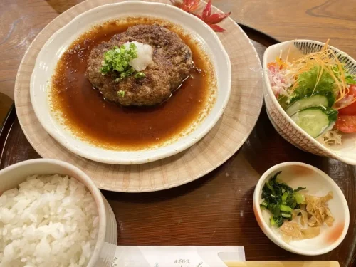 日本料理 さか本 阿蘇牛ハンバーグ