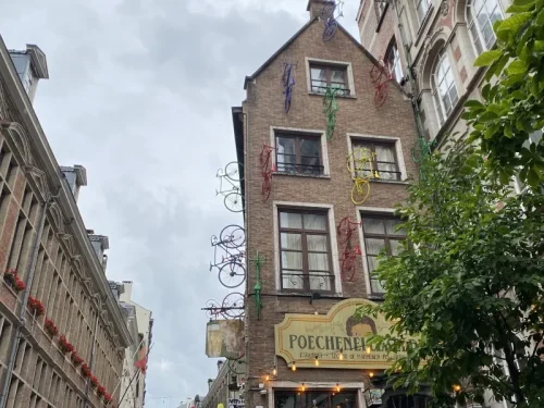 ブリュッセルの街並み