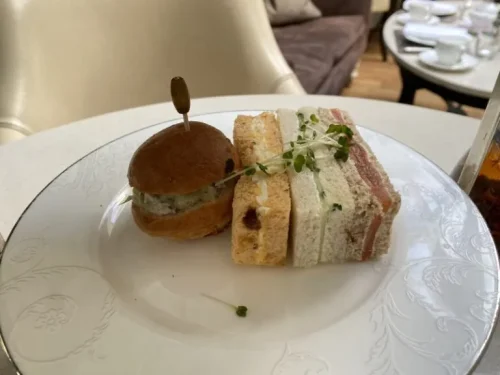 ロンドン おすすめアフタヌーンティー サンドイッチ