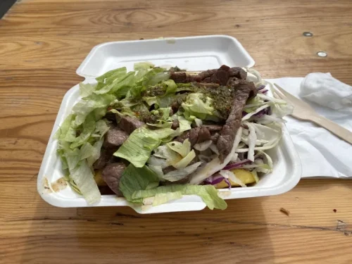Broadway Market ステーキ＆チップス
