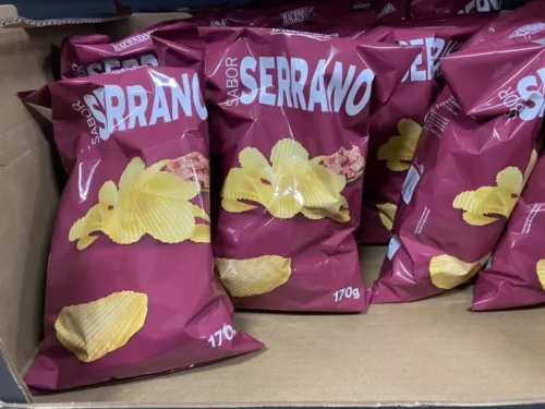 スペイン 生ハムのポテトチップス