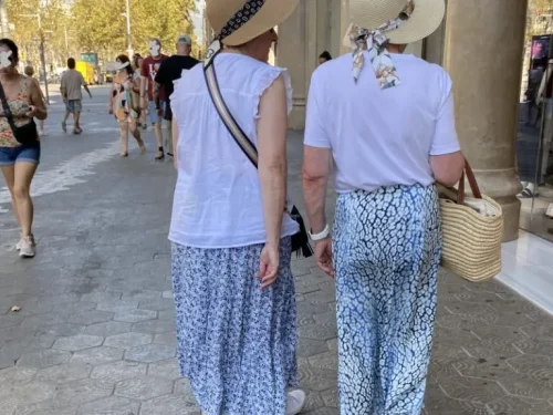 スペイン　バルセロナ　街並み