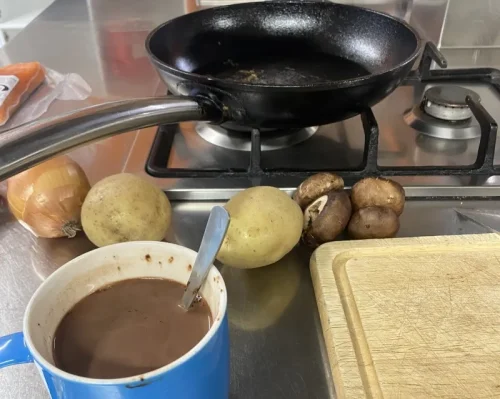 ワナカでの夕食