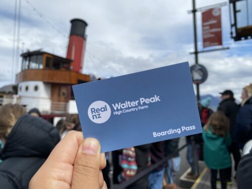 ワカティプ湖クルーズ＆ウォルターピーク牧場　チケット